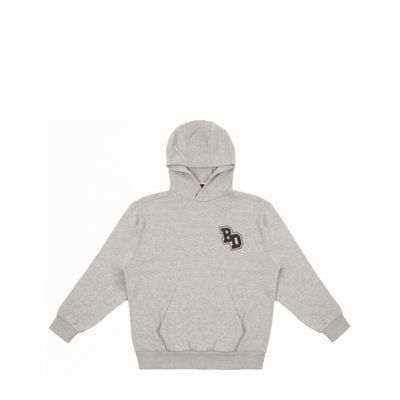 BACK DOOR COLLEGE HOODIE GREY