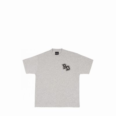 BACK DOOR COLLEGE TEE GREY