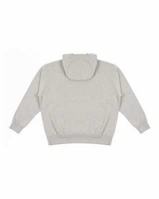 retro BACK DOOR COLLEGE HOODIE GREY