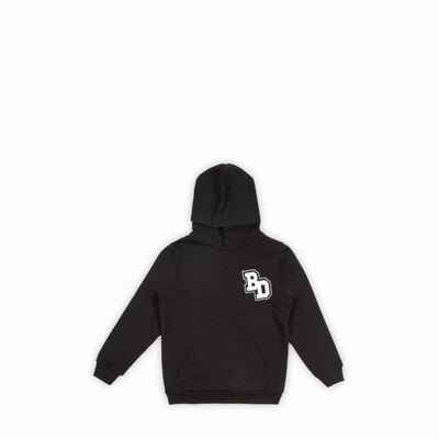 BACK DOOR COLLEGE HOODIE KID BLACK