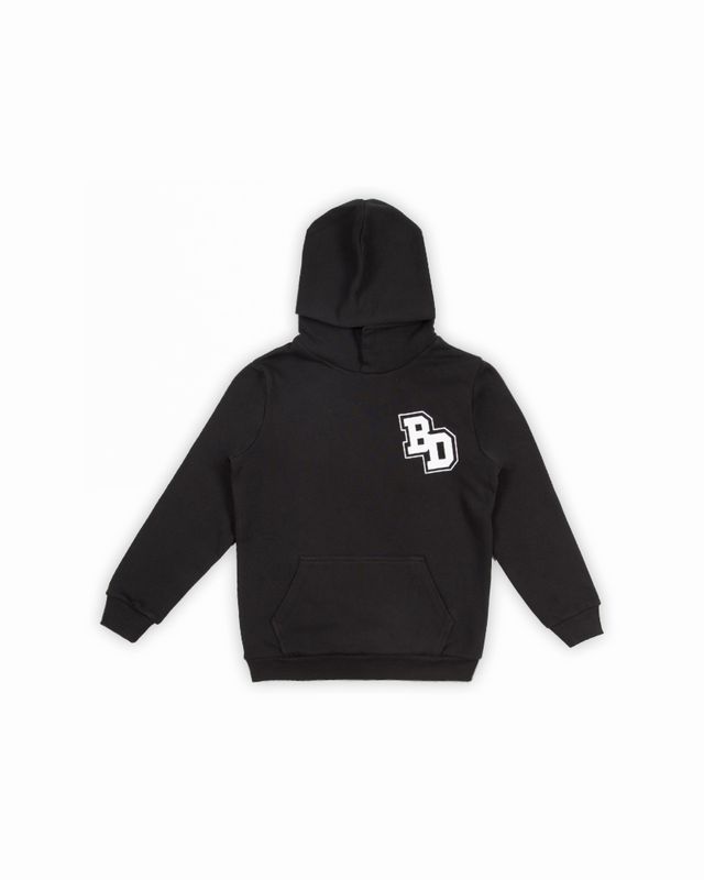 BACK DOOR COLLEGE HOODIE KID BLACK