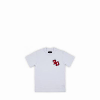 BACK DOOR COLLEGE TEE KID WHITE