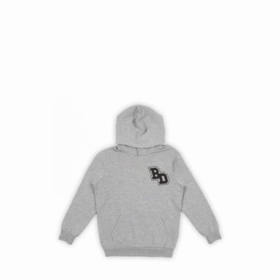 BACK DOOR COLLEGE HOODIE KID GREY