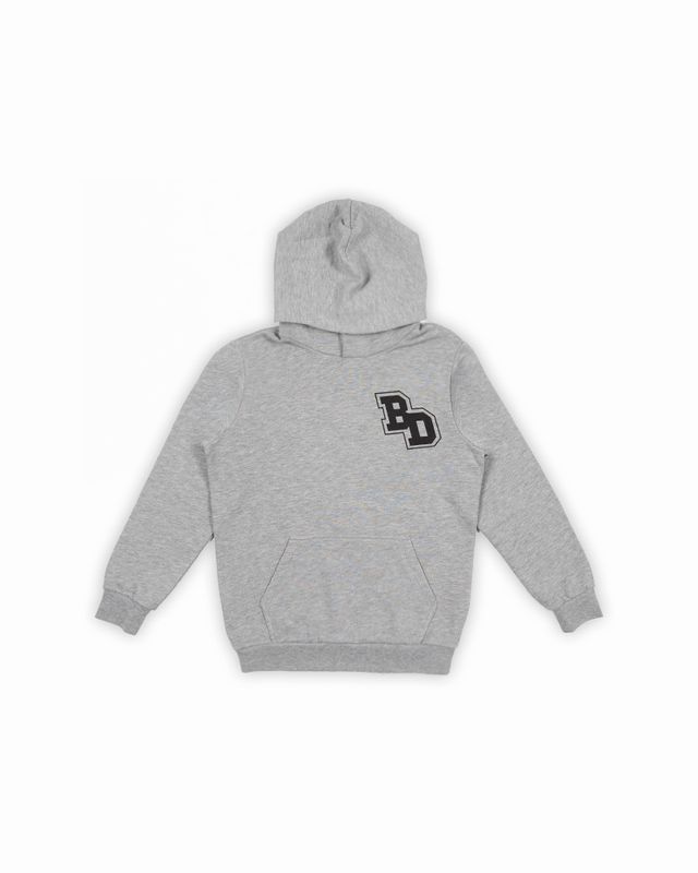 BACK DOOR COLLEGE HOODIE KID GREY
