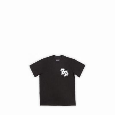 BACK DOOR COLLEGE TEE KID BLACK