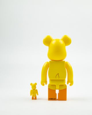 IMG_9168 MEDICOM TOY BE@RBRICK TWEETY 100% + 400%