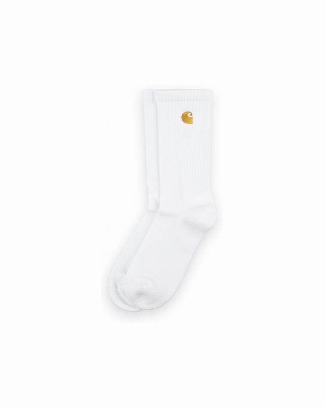 I02942100RXX06 CARHARTT WIP CHASE SOCKS WHITE