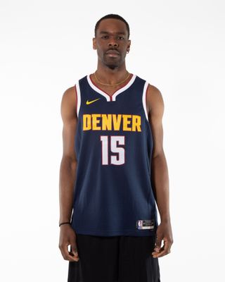 NIKE NBA NUGGETS JOKIC ICON JERSEY NAVY