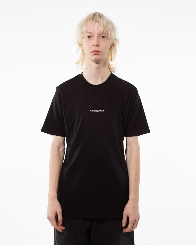 C.P. COMPANY SS TEE BLACK