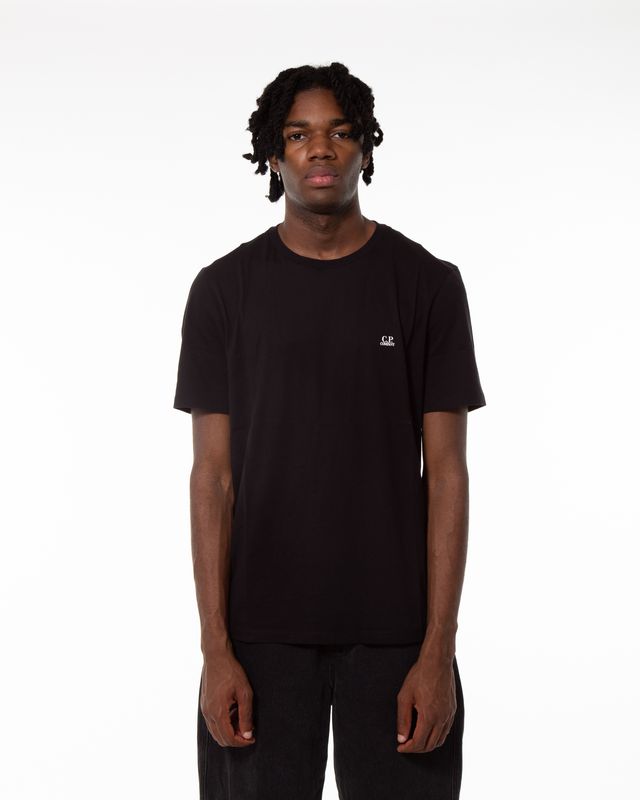 IMG_0154-97 C.P. COMPANY SMALL LOGO SS TEE BLACK