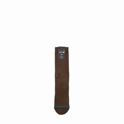 STANCE ICON SOCKS BROWN