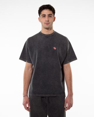 BACK DOOR PREMIUM PATCH STONE WASH TEE