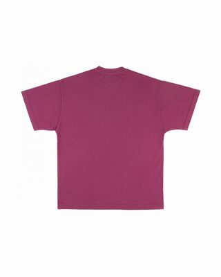 BACK DOOR PREMIUM PATCH SS TEE PLUM