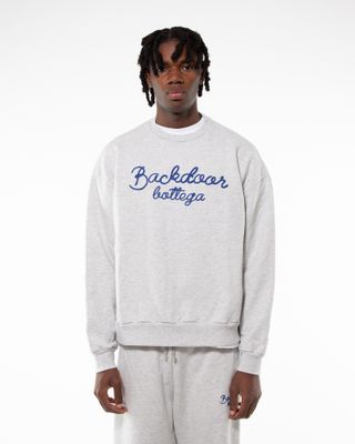 BACK DOOR HERITAGE CREWNECK ASH GREY