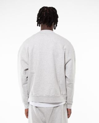 BACK DOOR HERITAGE CREWNECK ASH GREY