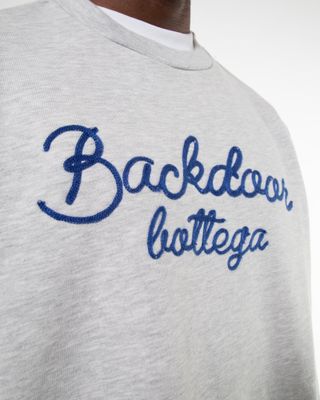 BACK DOOR HERITAGE CREWNECK ASH GREY