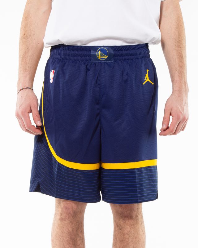 NIKE NBA WARRIORS STM SHORT LOYAL BLUE