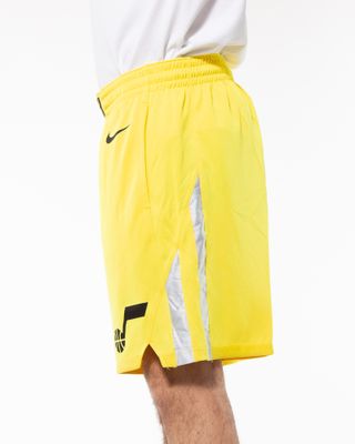 NIKE NBA JAZZ ICN SHORT YELLOW STRIKE