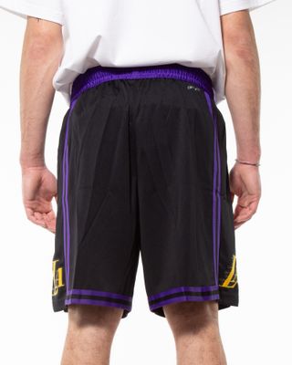 NBA-202 NIKE NBA SWGMN LAKERS SHORT BLACK