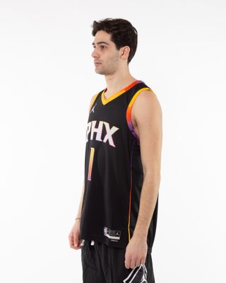 NBA-28 NIKE NBA SUNS BOOKER STM JERSEY BLACK