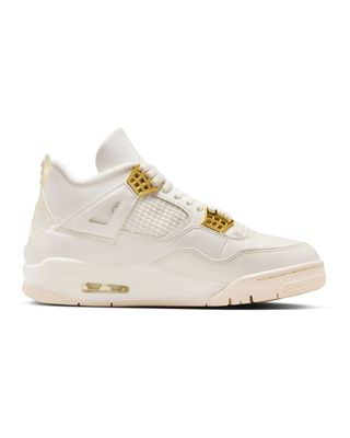 WMNS AIR JORDAN 4 RETRO WHITE GOLD