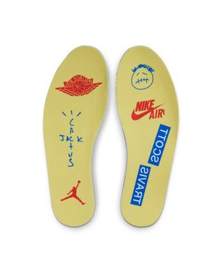 W AIR JORDAN 1 LOW OG SP TS CANARY
