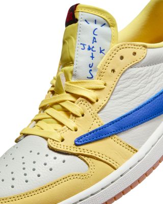W AIR JORDAN 1 LOW OG SP TS CANARY