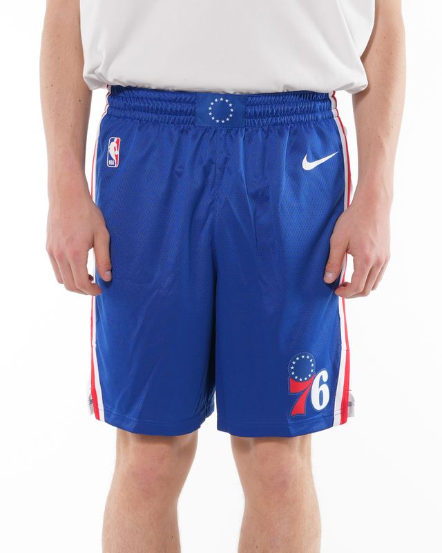 NIKE NBA PHILA ICON SHORT RUSH BLUE