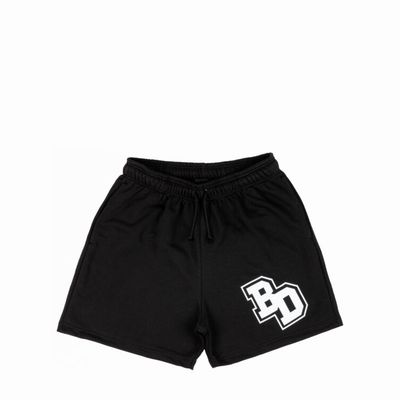 BACK DOOR COLLEGE SHORTS BLACK