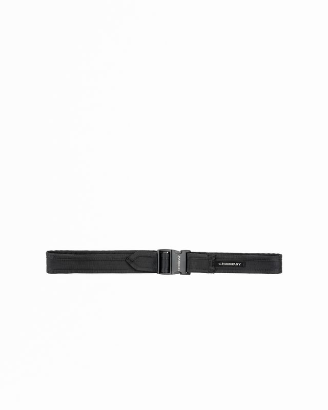 CMAC042A110243A999 C.P. COMPANY HERRINGBONE TAPE BELT BLACK