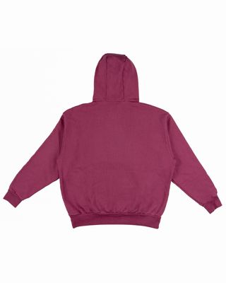 BACK DOOR PREMIUM PATCH HOODIE PLUM