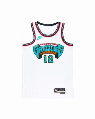 FQ4690-101 NIKE NBA MORANT SWGMN JERSEY HWC WHITE