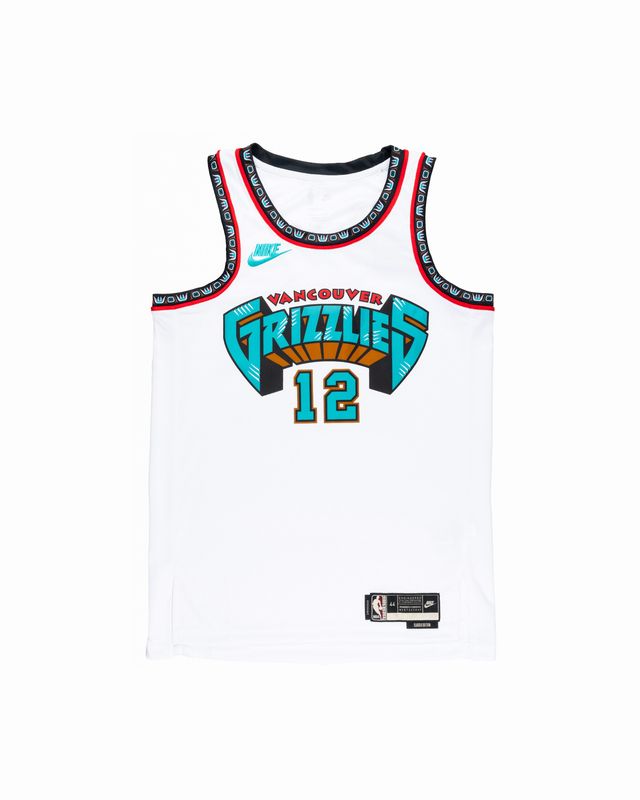 FQ4690-101 NIKE NBA MORANT SWGMN JERSEY HWC WHITE