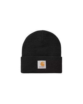 CARHARTT WIP SHORT WATCH HAT BLACK