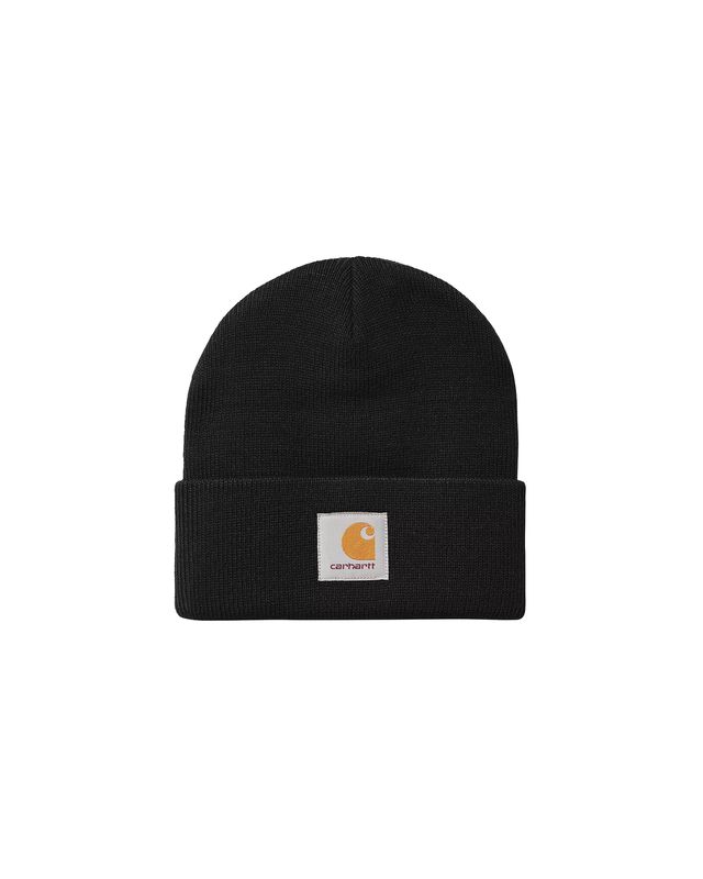 CARHARTT WIP SHORT WATCH HAT BLACK