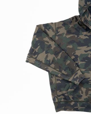 BACK DOOR FULL ZIP HOODIE WASHED CAMO