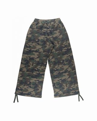 BACK DOOR WIDE PANT WASHED CAMO