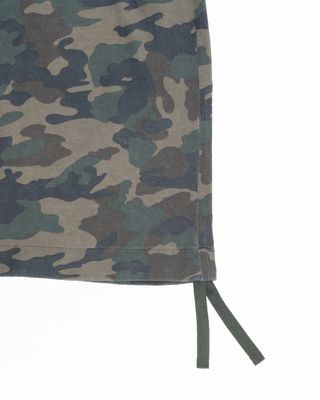 BACK DOOR WIDE PANT WASHED CAMO