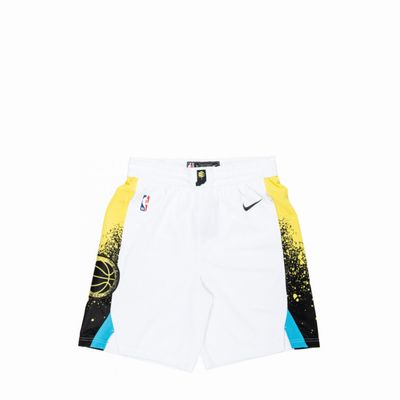 NIKE NBA PACERS CE SHORT WHITE