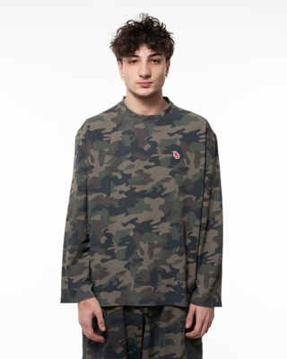 BACK DOOR LS TEE WASHED CAMO