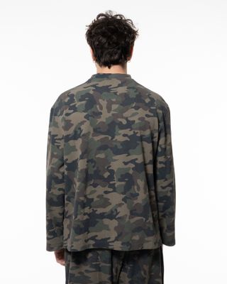 BACK DOOR LS TEE WASHED CAMO