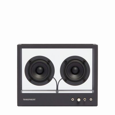 TRANSPARENT SMALL SPEAKER BLACK