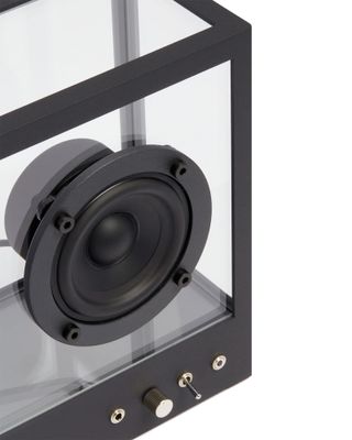 TRANSPARENT SMALL SPEAKER BLACK