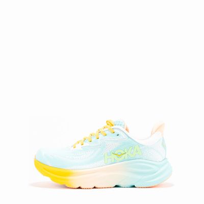 W HOKA CLIFTON 10 BLUE SPARK
