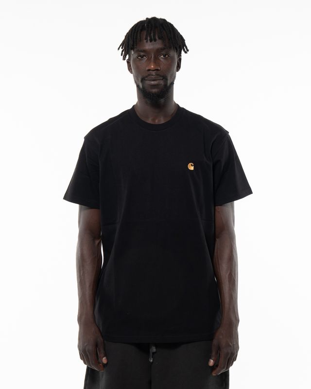 CARHARTT WIP CHASE SS TEE BLACK