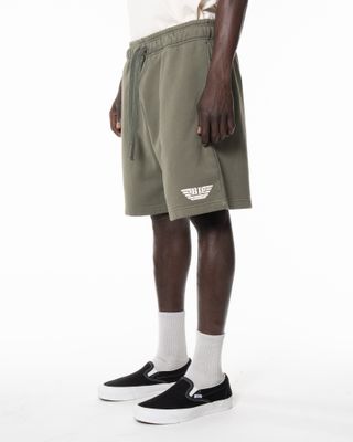 BACK DOOR MILITARY SHORT PANT OLIVE