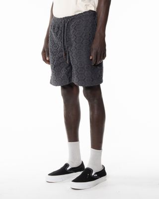 HONOR THE GIFT CROCHET SHORT BLACK