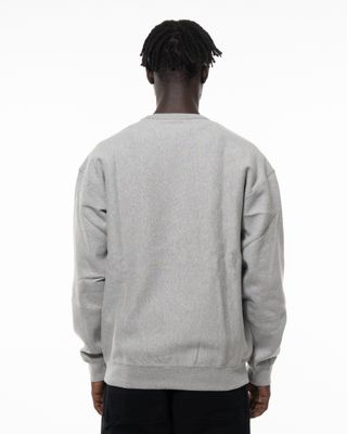 NIKE SOLO SWSH CREWNECK DARK GREY HEATHER