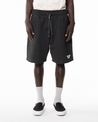 BACK DOOR MILITARY SHORT PANT BLACK FADE