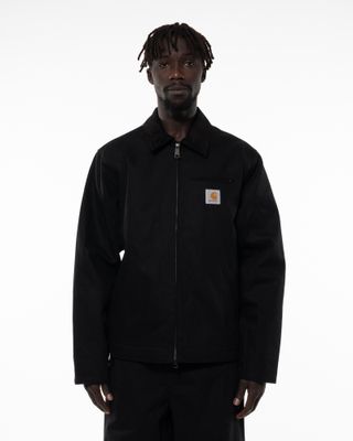 CARHARTT WIP DETROIT JACKET WINTER BLACK